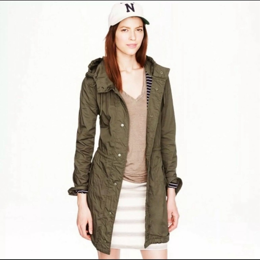 J.Crew Fatigue Green Charlie Utility Jacket, size small